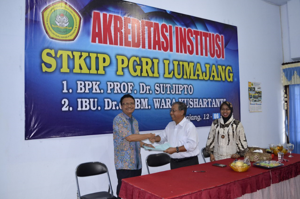 Akreditasi Institusi STKIP PGRI Lumajang